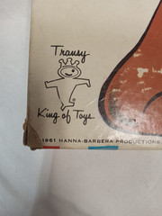 1961 Transogram Yogi Bear Presents Snagglepuss Fun At The Picnic Game Complete