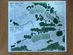 ULTRA-HIGH-RES REPRINTS OF APBA’S ICONIC PINE VALLEY GOLF COURSE GAME BOARDS
