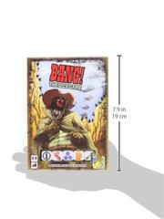 BANG The Dice Game Wild West Adventure for 3 to 8 Players with Dice Action