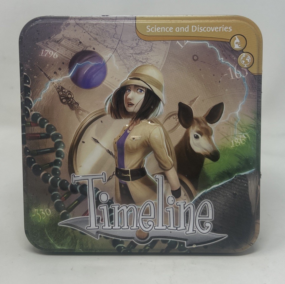 Timeline Science and Discoveries Card Game Asmodee Complete