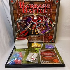 Barrage Battle Board Card Game Strategy Family Tabletop Complete Set