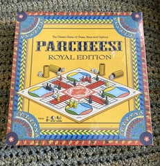 Parcheesi Royal Edition Board Dice Game – Family Game Night 8+ & Adults New