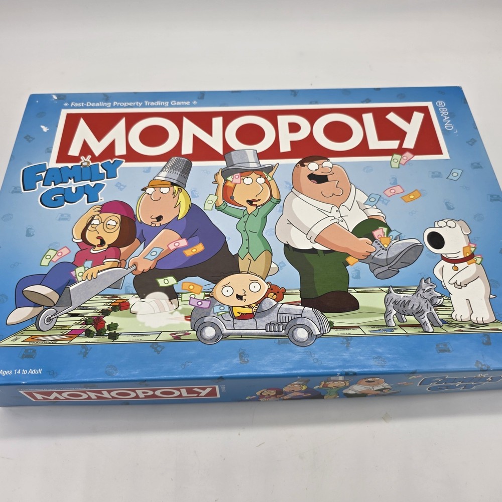 MONOPOLY: Family Guy Edition Complete In Box