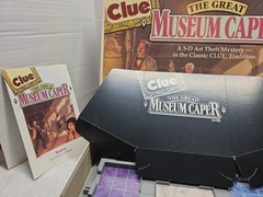 CLUE The Great Museum Caper Board Game 100% COMPLETE! 1991 GOOD Condition