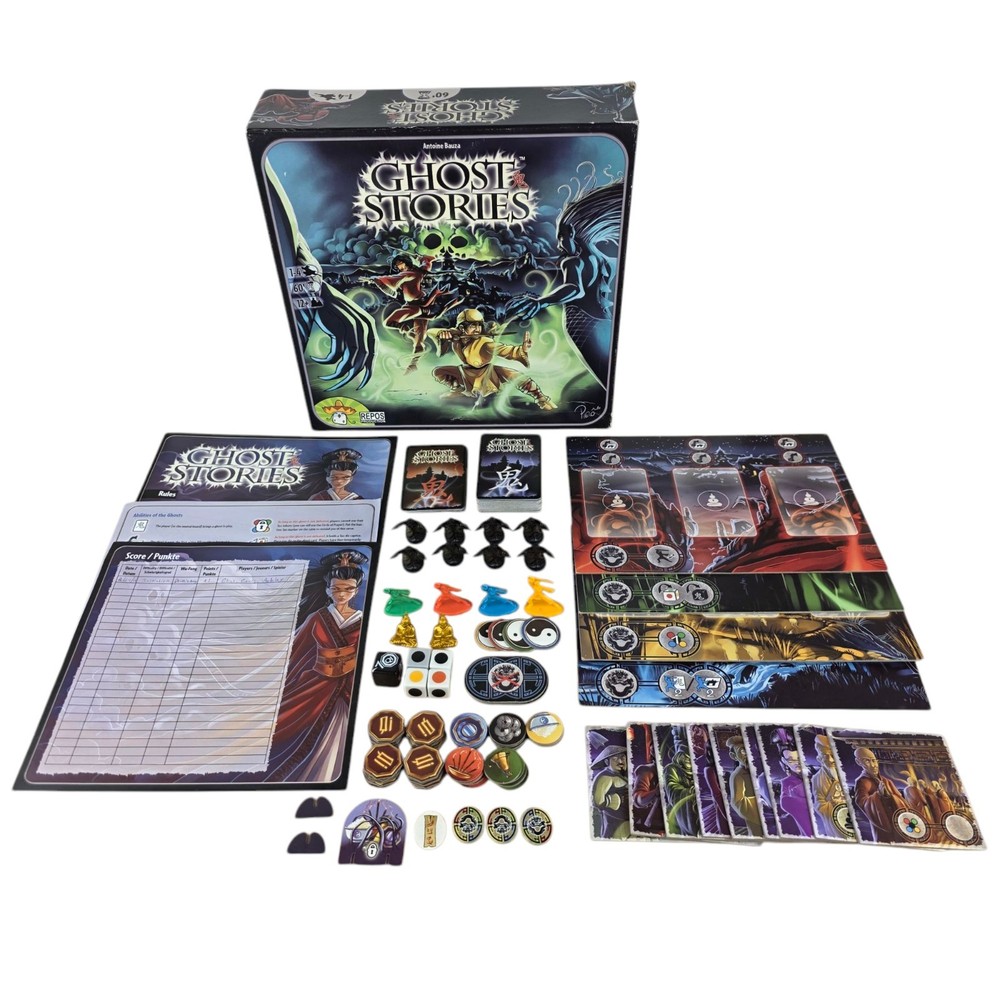 Ghost Stories Board Game Repos Production 2008 Antoine Bauza Complete