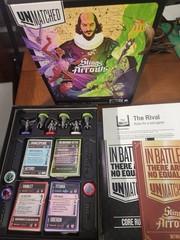 Restoration Games Unmatched Slings and Arrows New, Open Box