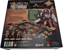 Posthuman Saga Deluxe Edition Board Game + Deluxe Components Mighty Boards MBPHS