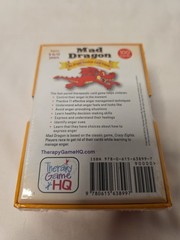 Mad Dragon Anger Control Card Game for Children 6-12 Years ADHD Therapy Game NEW
