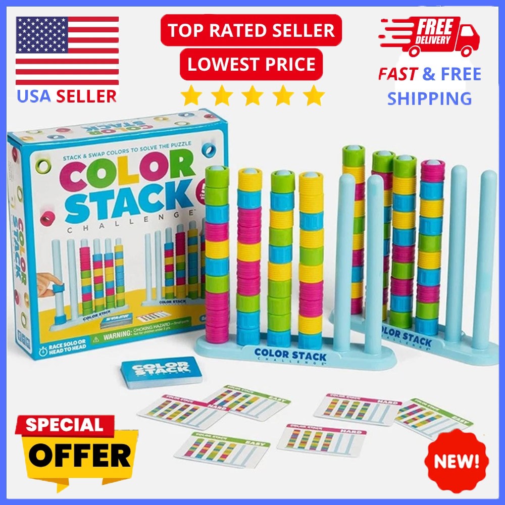 Creative Color Stack Challenge, A Fast-Paced Color Matching Puzzle Game OY