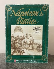 Avalon Hill Napoleon’s Battles Tactical War Game 1989 – COMPLETE & UNPUNCHED!!
