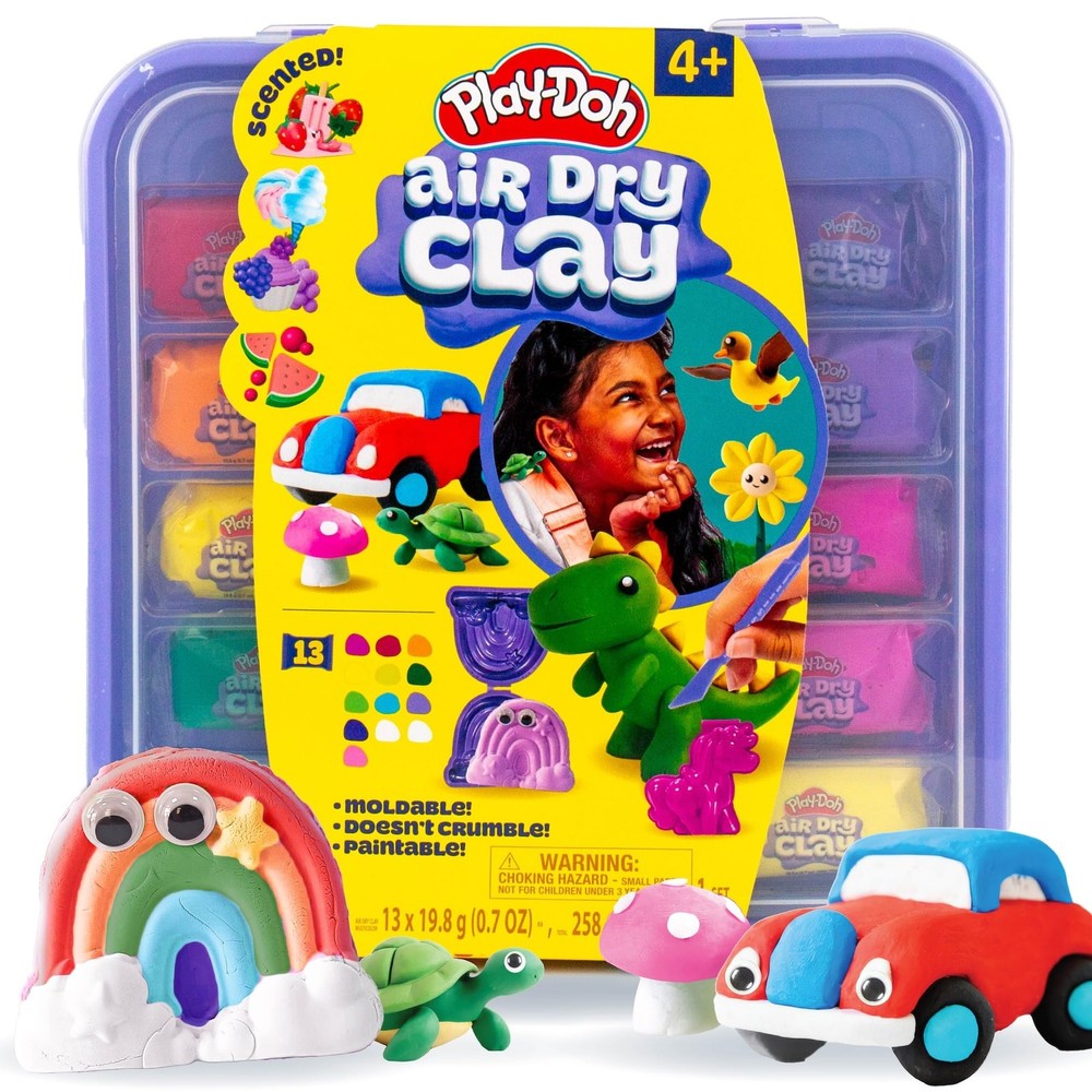 Air Dry Clay Case Scented Variety Play Doh Modeling Supplies