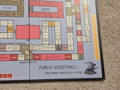 Public Assistance Board Game (1980) Nearly Complete w/ Manual