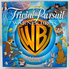 1999 Trivial Pursuit: Warner Bros. All Family Edition Parker Brothers Complete