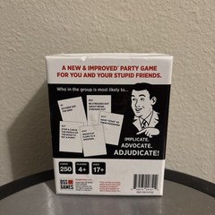 2021 DSS games Who’s most likely to… party card GAME for stupid friends