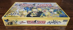 Rare UK Version The Simpsons Monopoly 2003 Boardgame 99% Complete USA SHIPPER
