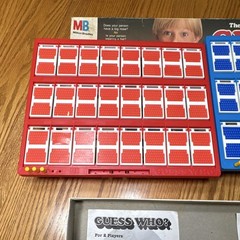 Milton Bradley Guess Who? Mystery Face Board Game, 2 Players, Ages 6 missing peg