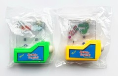 2 NEW Ring Toss & Happy Hippo Mini BUBBLE CRYSTAL Water Toy Games – Like TOMY