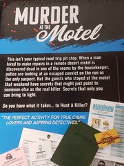 Hunt A Killer Murder at the Motel Game Mystery NEW Factory Sealed