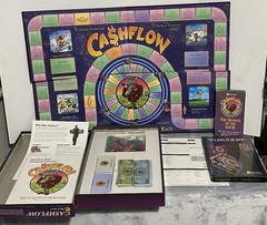 CASHFLOW Investing 101 Board Game Rich Dad Poor Dad Robert Kiyosaki + More Media