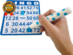 Bingo Daubers 6 Pack in Mixed Colors