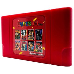 Retrotech Super 64 Plus 340 In 1 Multi Game Cartridge For Nintendo N64 Video …
