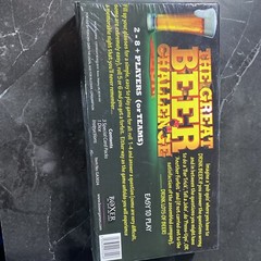 The Great Beer Challenge Game – 2-8 players from Boxer Games✅NEW SEALED✅