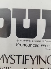 1972 Ouija Board Game Parker Brothers Bros William Fuld Mystifying Oracle SEALED