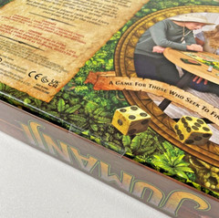 Jumanji The Game Real Wooden Box Edition of the Classic Adventure Board Game NEW