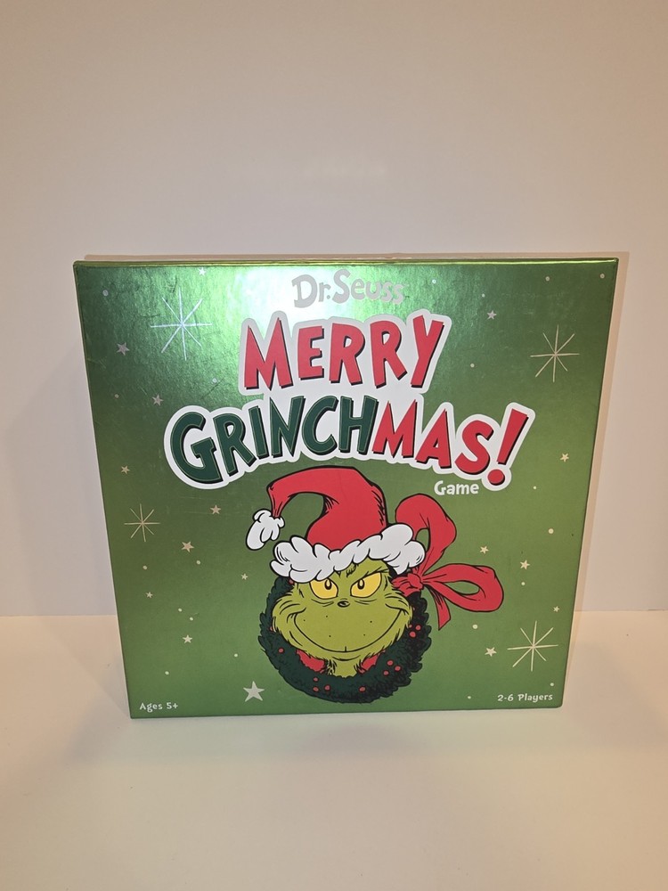 Dr Seuss MERRY GRINCHMAS Funko Who-ville Christmas Holiday Board Game The Grinch