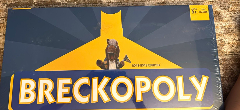 Limited Edition Breck Breckopoly Finance Board Game 2018-2019 Edition