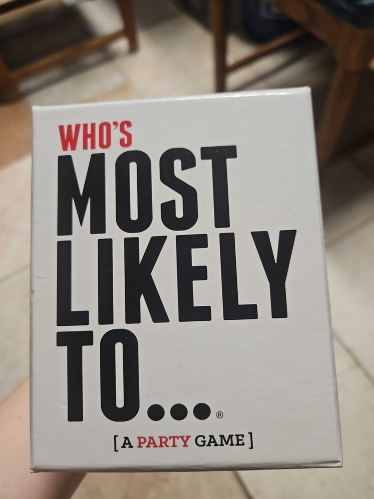 Who’s Most Likely To… a party game used