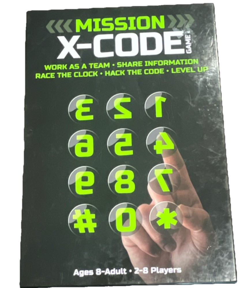 Amigo Games Mission X-Code Board Game Strategy 8+ 2-8 Players