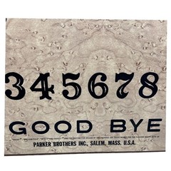 Vintage 60s Fuld Ouija Mystifying Oracle Talking Board Spirit Planchette W Pin
