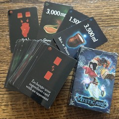 Luma World MYSTIC ARTS Strategy Card Game Educational Rare India Import 2019 CIB
