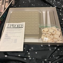 UP Words Milton Bradley 1983 Board Game – ‎COMPLETE