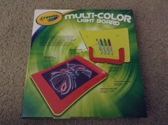 New Crayola Multi-Color Light Board W/ 10 Light Settings Ages 6 And Up