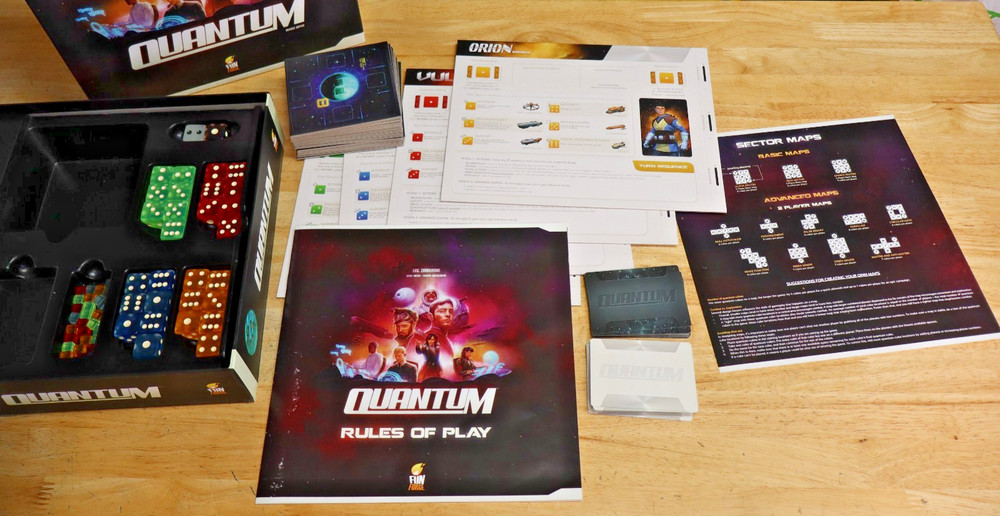 Funforge QUANTUM Board Game Designer Collection 2015 Revised Zimmerman Complete