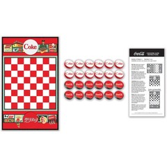 MasterPieces – Coca-Cola – Officially Licensed Checkers Board Game