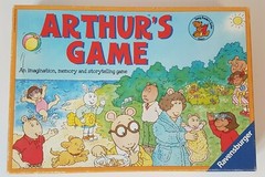 Ravensburger Marc Brown Arthur’s Game Memory and Storytelling Board COMPLETE
