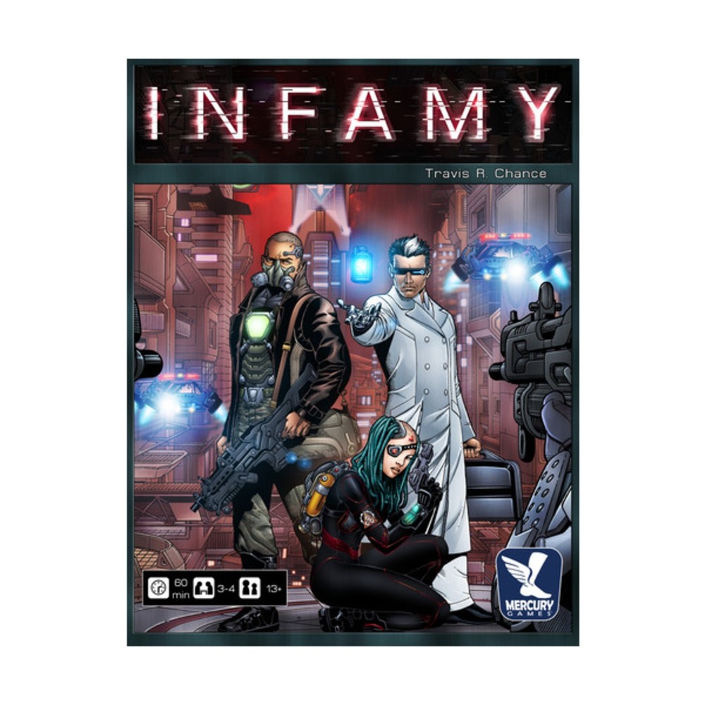 Mercury Boardgame Infamy Box VG+/NM