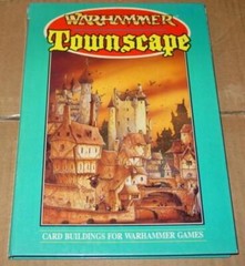 1988 Games Workshop : Warhammer Townscape Card Buildings Scenery Building