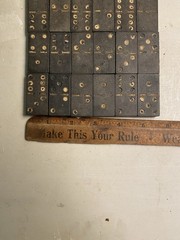 Old Dominoes Set, Wooden Dominoes, Old Toys and Games