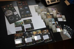 CARDS &TOKENS ONLY – Star Wars X-Wing Hyena-Class Droid Bomber Expansion Pack