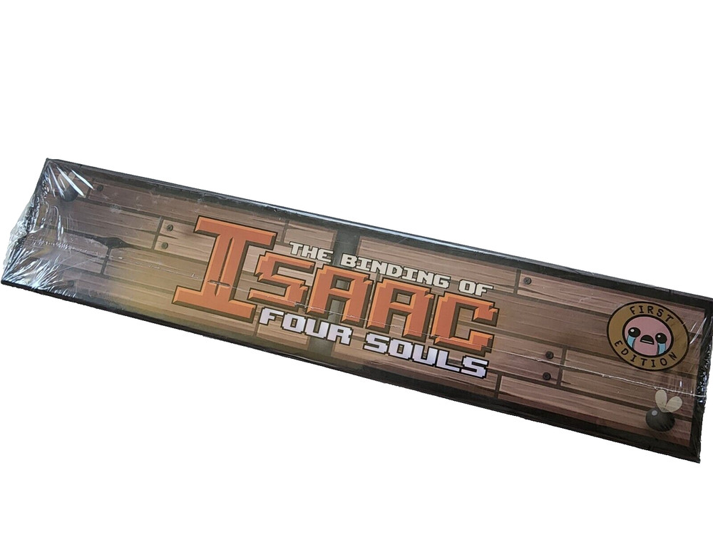 The Binding of Isaac Four Souls Game First Edition SEALED Studio71 Long Box