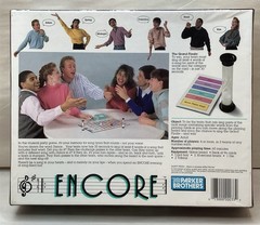 Vintage 1989 Parker Brothers Encore Game Song Filled Sing Off Board Game SEALED