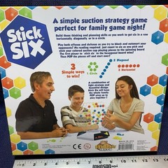 Stick Six Board Game – Simple Family Strategy 3D – Complete – Clean – Free Ship
