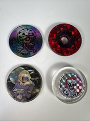 Rare 1990s POG Slammer Lot – DBZ Master Tazo, Goosebumps, Sci-Fi Metal, Pirate
