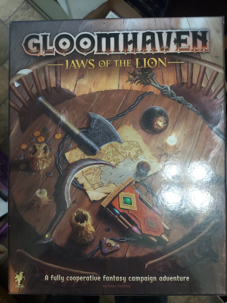 Gloomhaven: Jaws of the Lion Campaign Game Complete Used