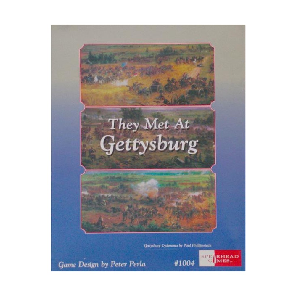 Spearhead Wargame They Met at Gettysburg Box EX/NM