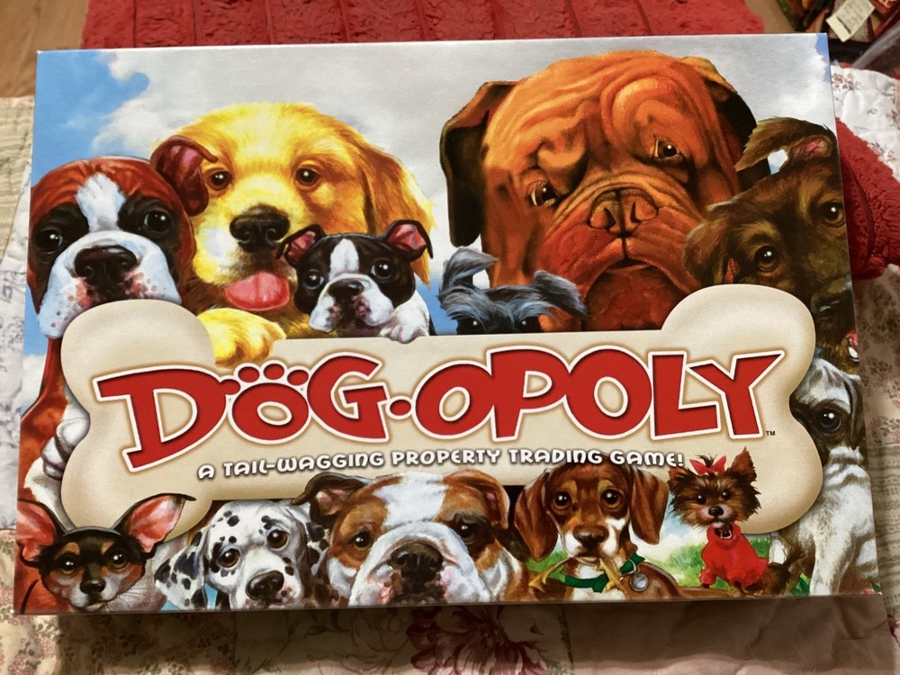 DOG-OPOLY COMPLETE GAME, LATE FOR THE SKYE, EXC. COND/ FREE POSTAGE!!!